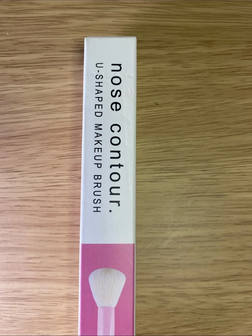 Nose Contour U-Shaped Makeup Brush - Pink